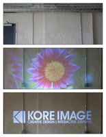Transparent Projection Screen